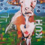 KUHEINS, 70 x 100 cm, VERKAUFT