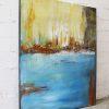 Tag am Meer, Acrylbild 80 x 100 cm, contemporary art, abstrakte malerei