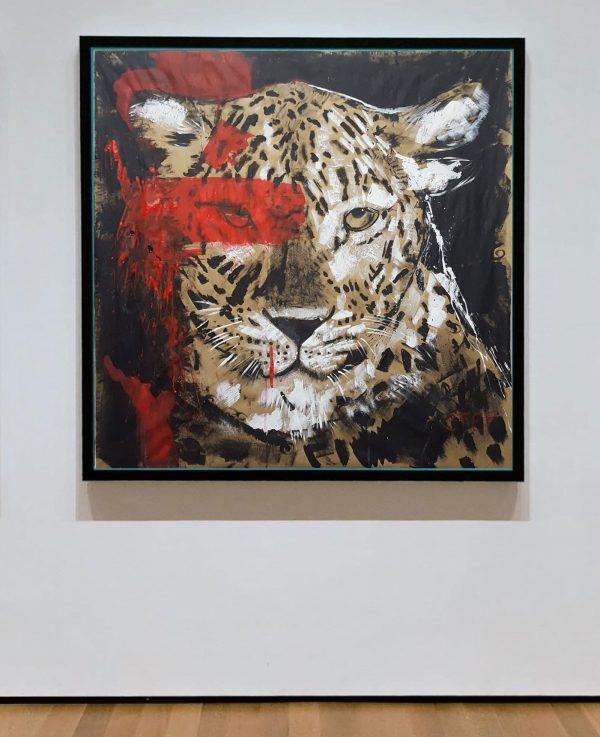 Leopard, moderne Kunst
