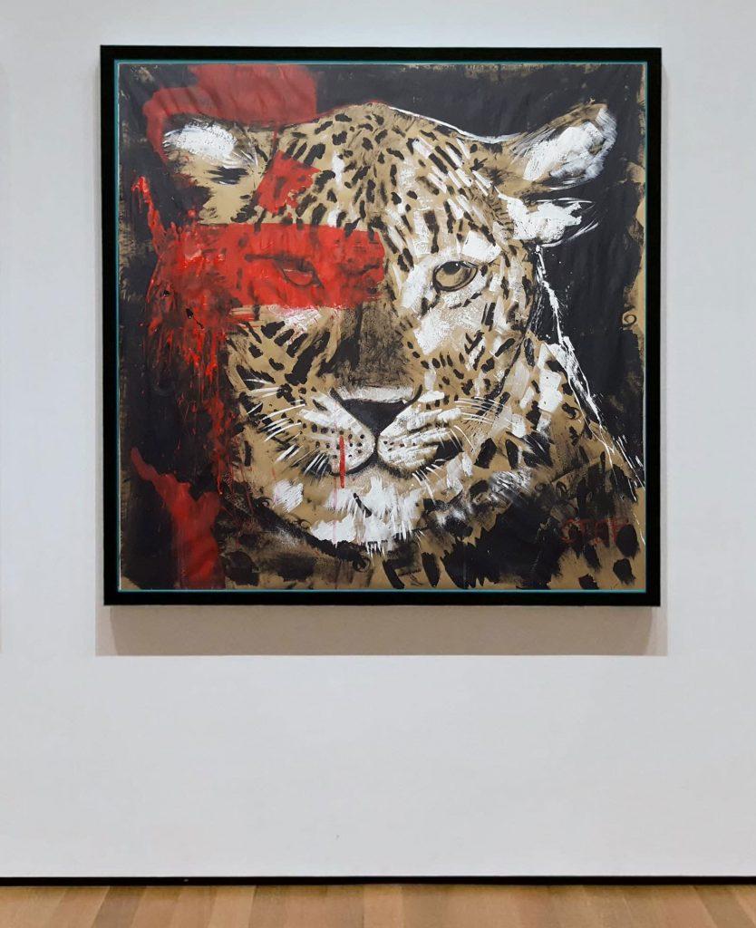 Leopard, moderne Kunst