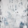 abstraktes Gemälde in Weiß und Lichtblau - Unikat von Künstlerin Stefanie Rogge direkt aus dem Atelier kaufen