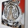 Original Gemälde Tiger von Stefanie Rogge, expressiv, zeitgenössische Malerei