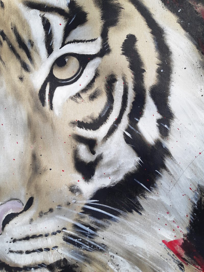 Tiger Gemälde