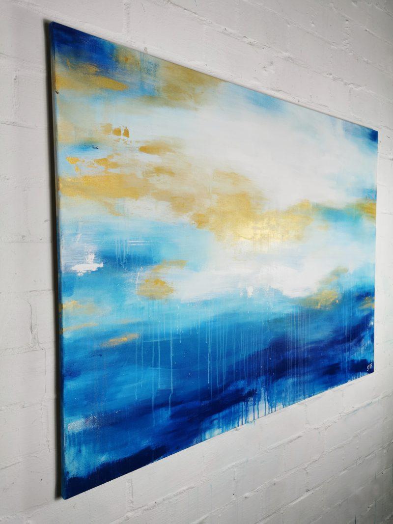 xxl Gemälde abstrakt Meer