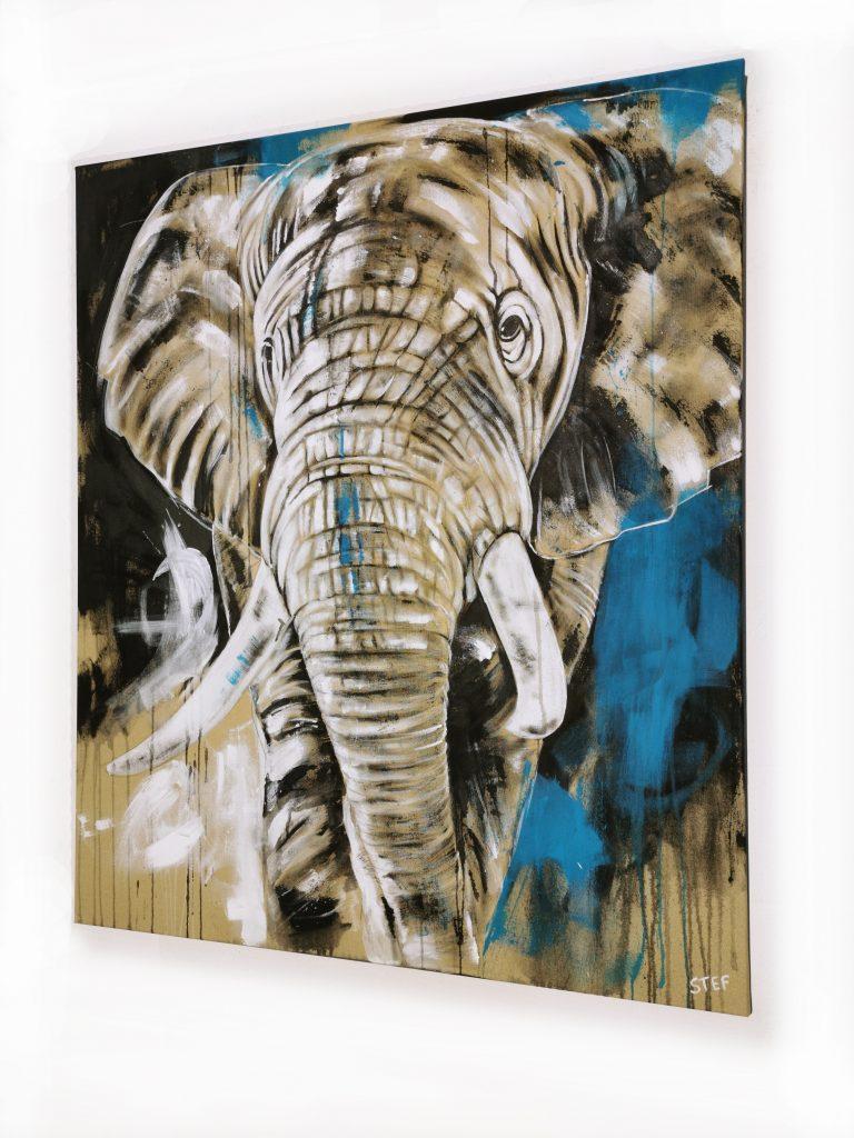 Elefant original moderne Gemälde