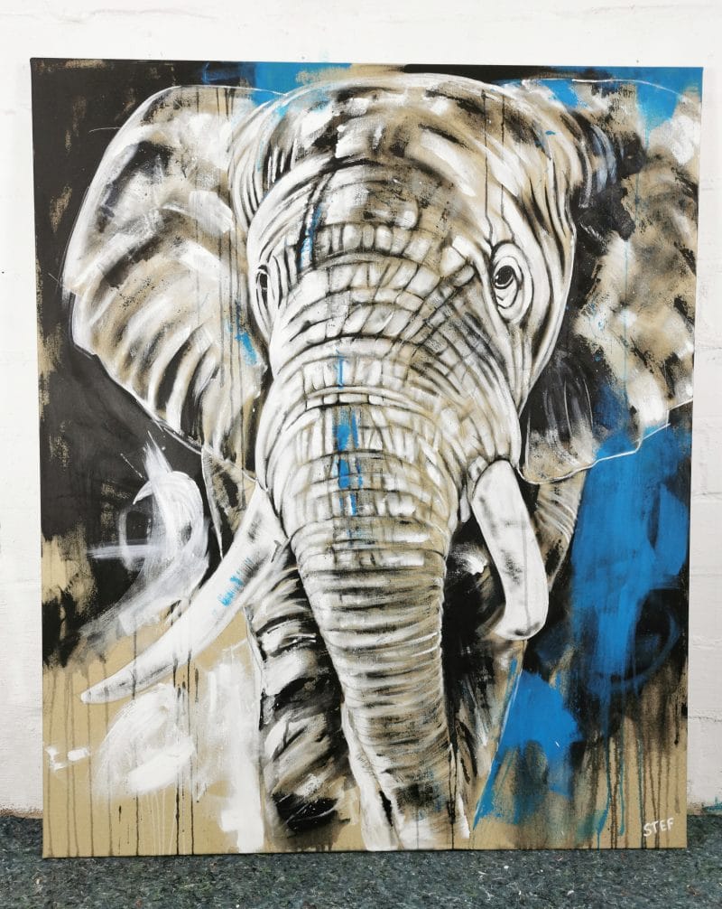 Elefant original modernes Gemälde
