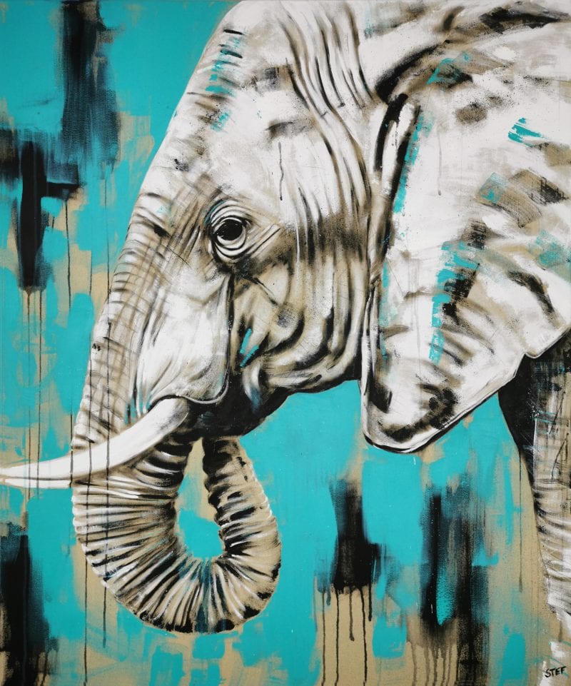 Elefant Gemälde