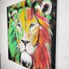 Löwe 16 Löwenkopf Jamaika Farben