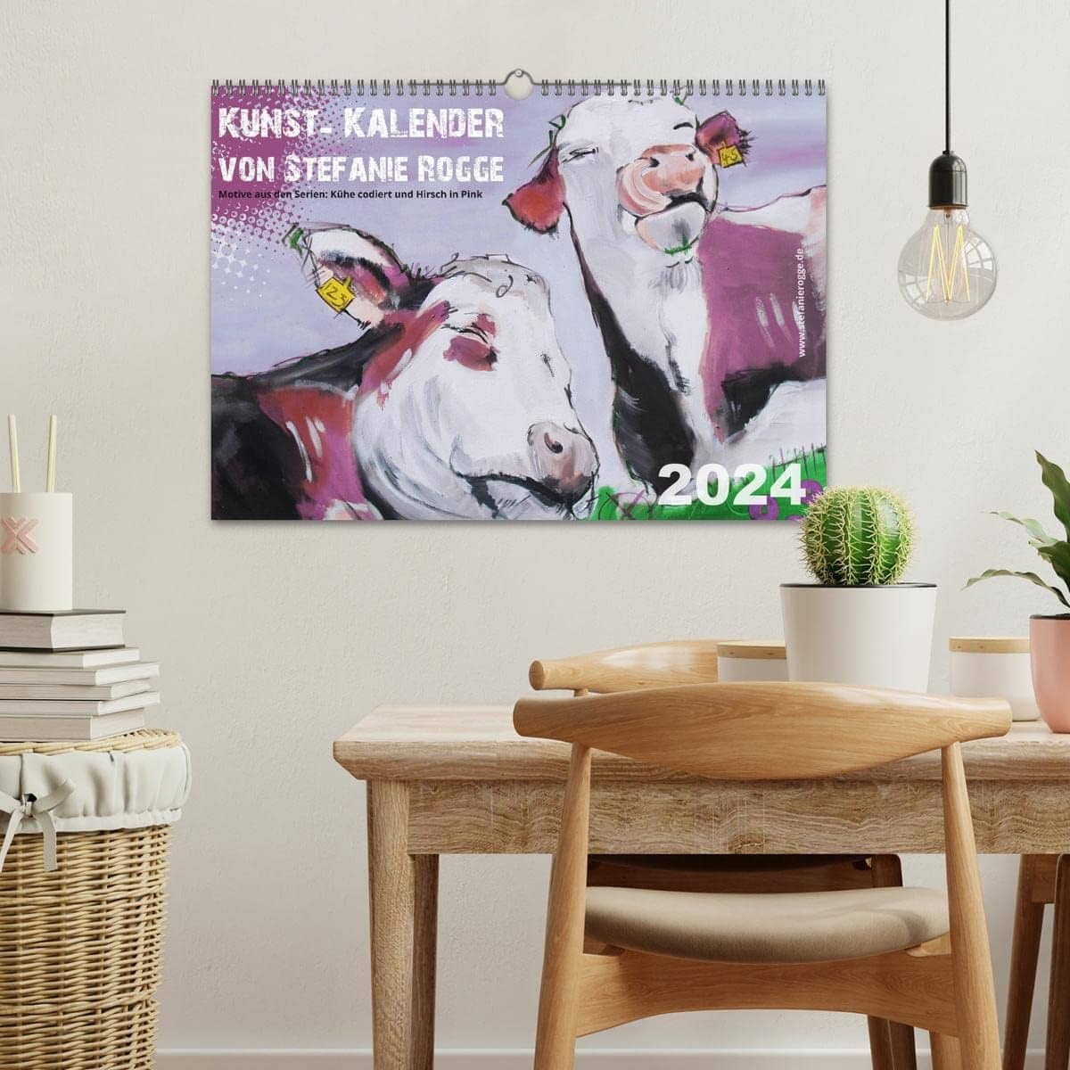 Kunst Kalender 2024 - Atelier Stefanie Rogge