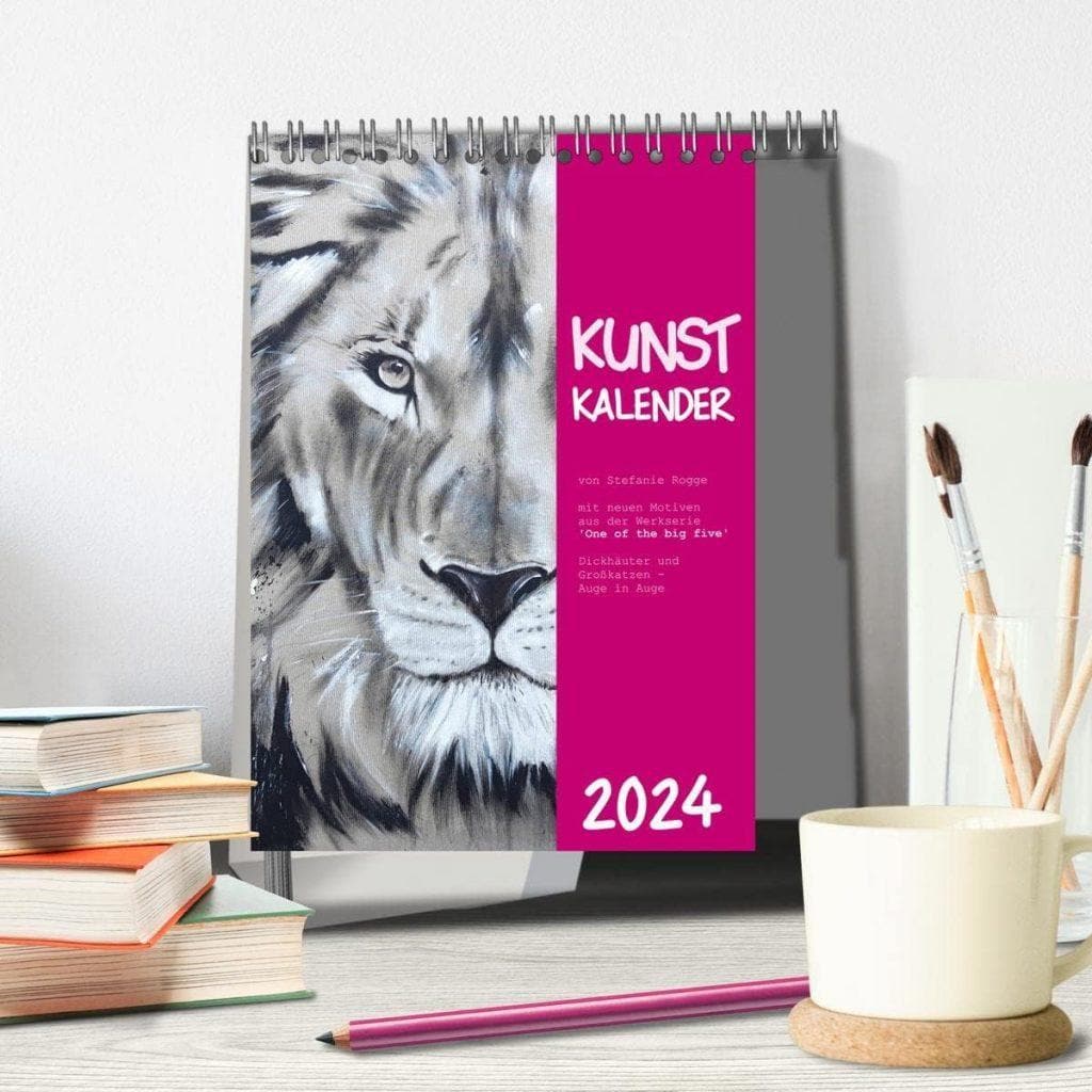 Kunstkalender 2024 von Stefanie Rogge