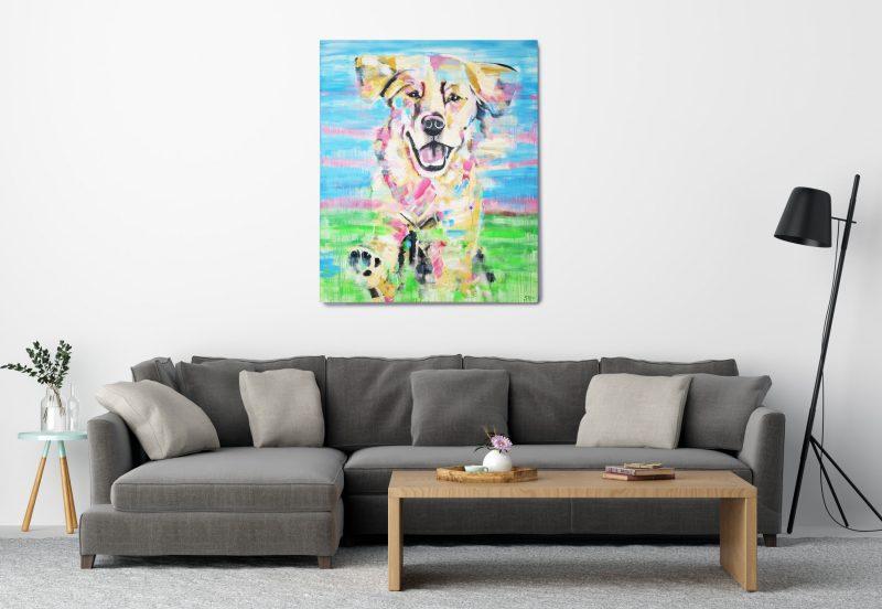 Hund Gemälde