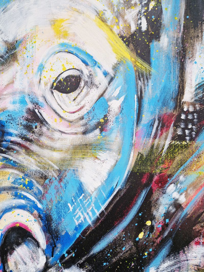 Detail Kunstwerk von stefanie Rogge