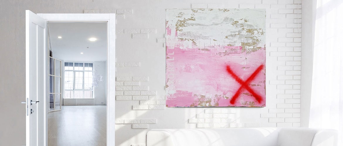 Strukturbild auf Leinwand