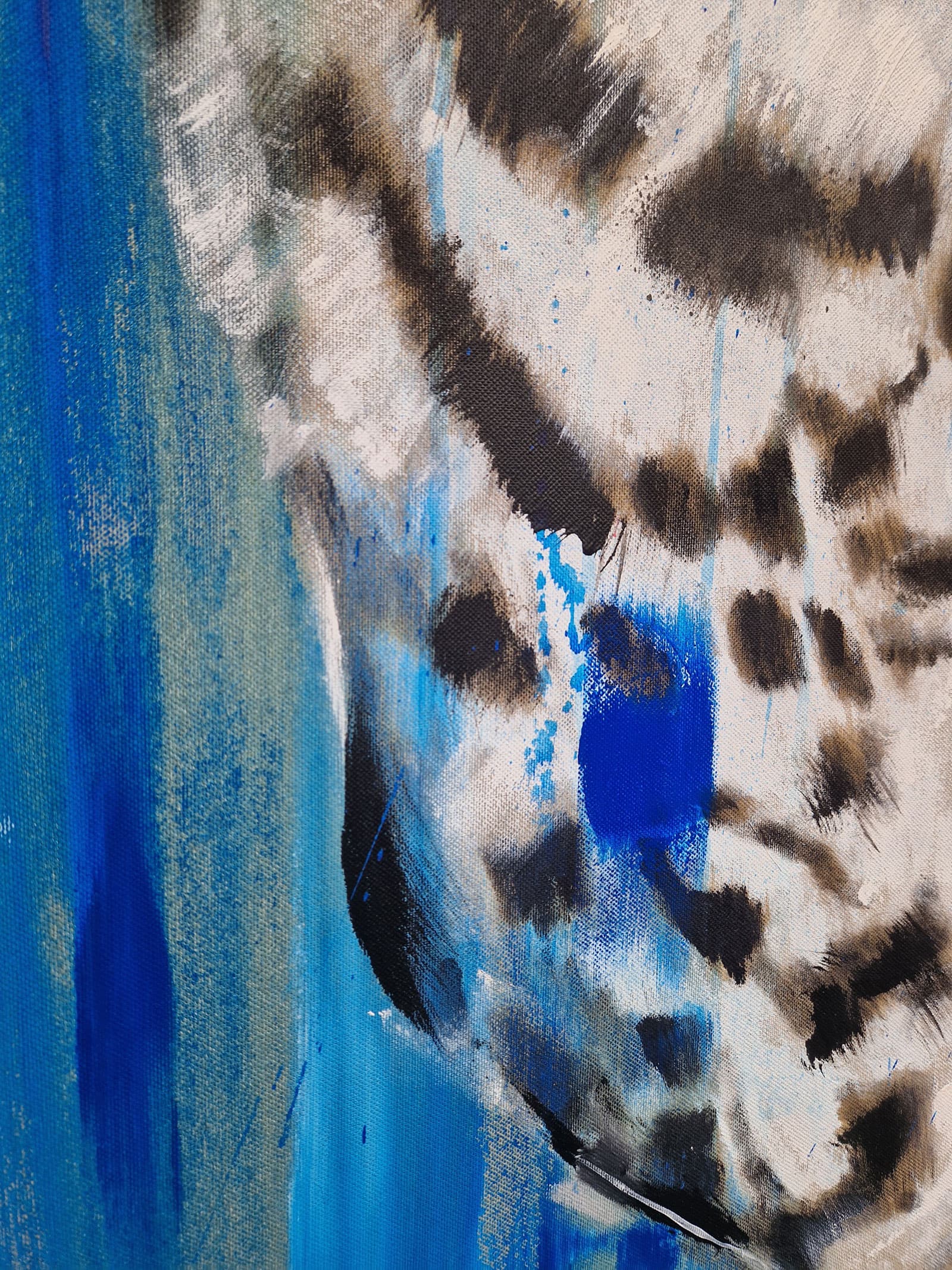 LEOPARD #5 - Original Gemälde – Bild 7