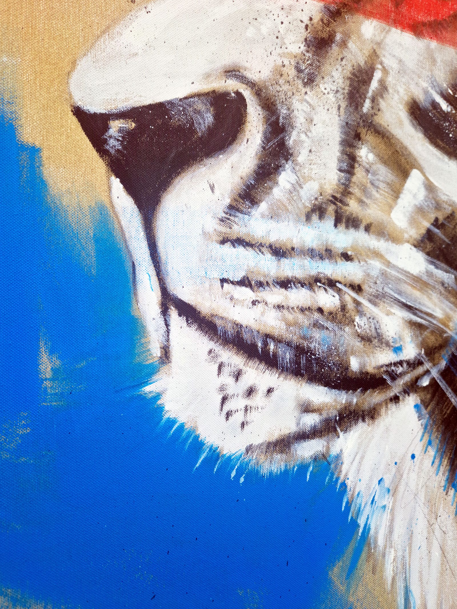 LÖWE #25 - Original Gemälde – Bild 7