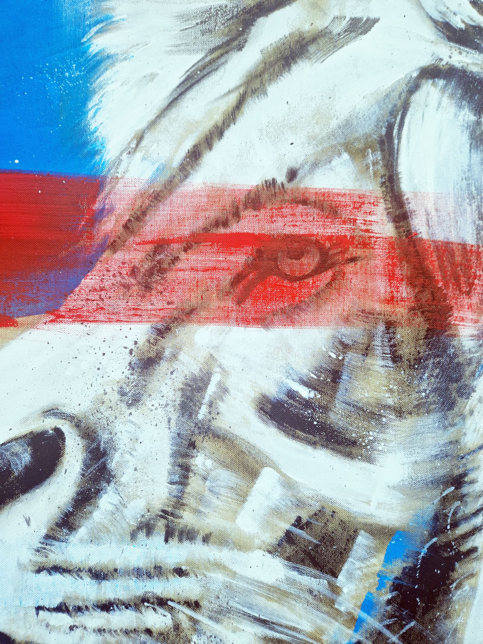 LÖWE #25 - Original Gemälde – Bild 3